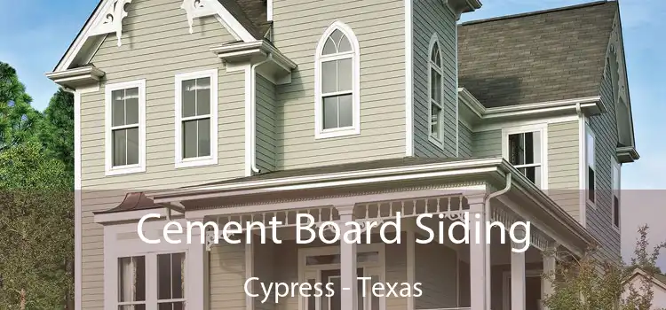 Cement Board Siding Cypress - Texas
