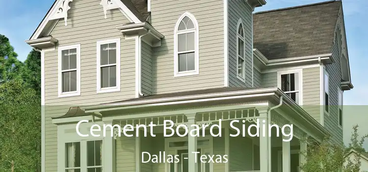 Cement Board Siding Dallas - Texas