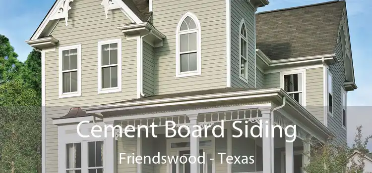 Cement Board Siding Friendswood - Texas