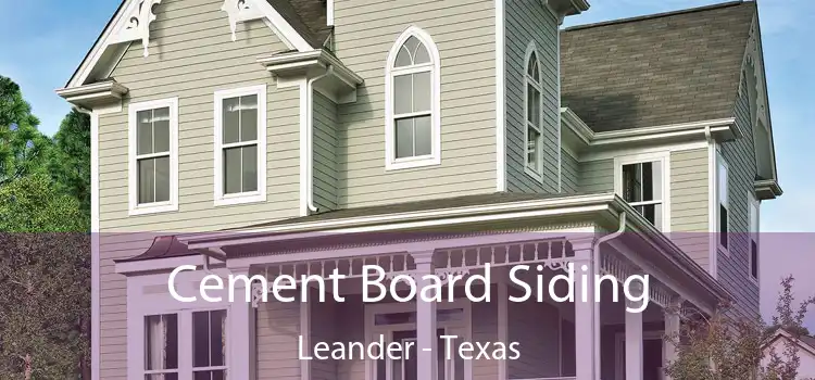 Cement Board Siding Leander - Texas