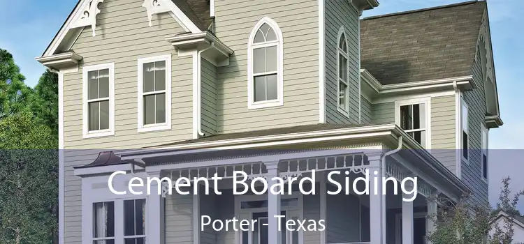 Cement Board Siding Porter - Texas