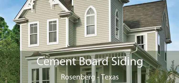 Cement Board Siding Rosenberg - Texas
