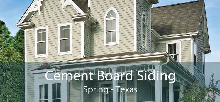 Cement Board Siding Spring - Texas