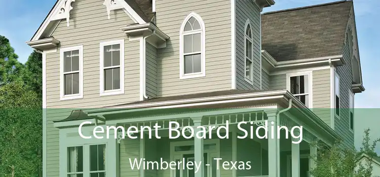 Cement Board Siding Wimberley - Texas
