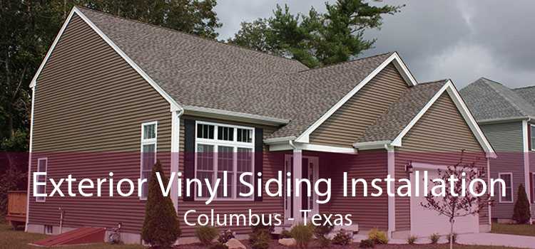 Exterior Vinyl Siding Installation Columbus - Texas