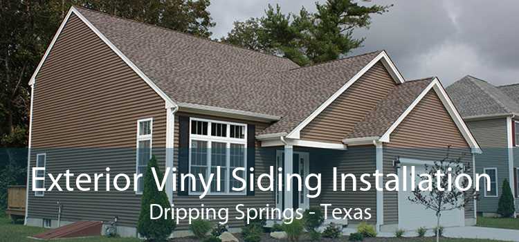 Exterior Vinyl Siding Installation Dripping Springs - Texas