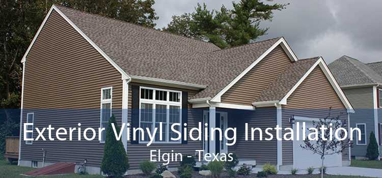 Exterior Vinyl Siding Installation Elgin - Texas