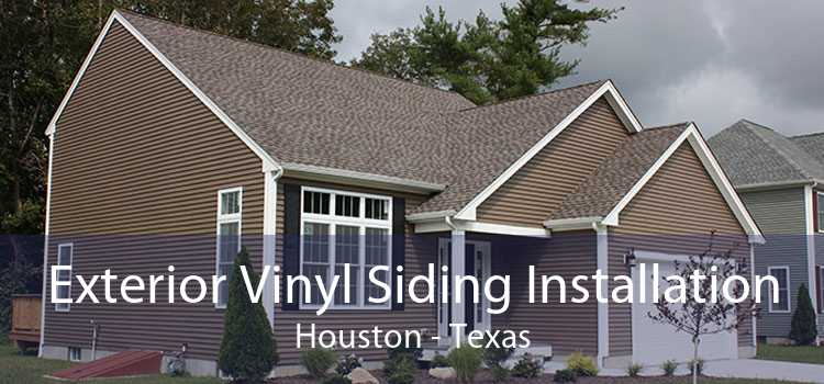 Exterior Vinyl Siding Installation Houston - Texas