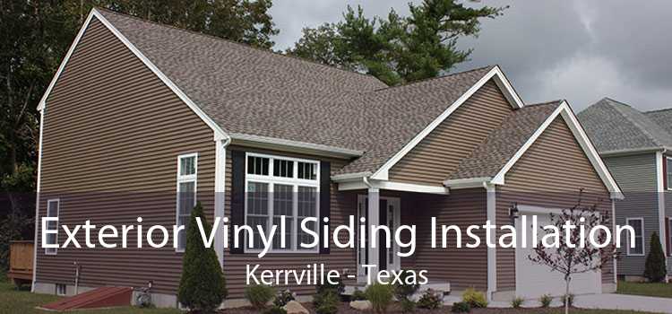 Exterior Vinyl Siding Installation Kerrville - Texas