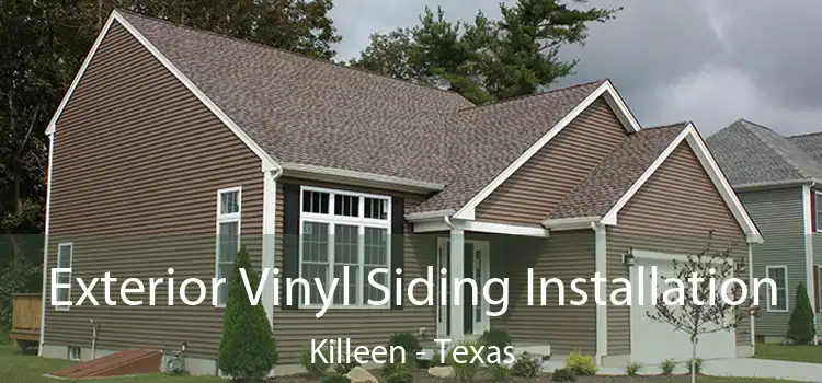 Exterior Vinyl Siding Installation Killeen - Texas