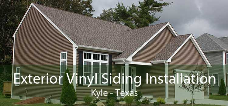 Exterior Vinyl Siding Installation Kyle - Texas
