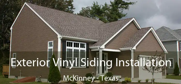 Exterior Vinyl Siding Installation McKinney - Texas