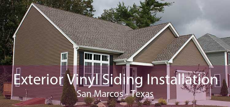 Exterior Vinyl Siding Installation San Marcos - Texas