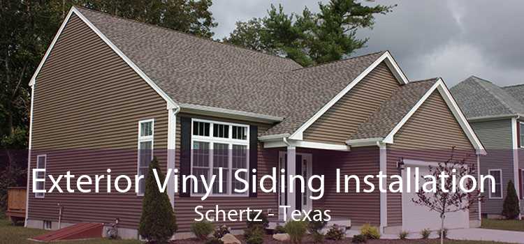 Exterior Vinyl Siding Installation Schertz - Texas