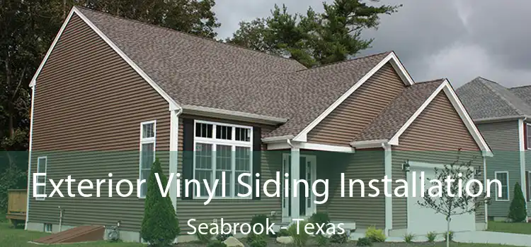 Exterior Vinyl Siding Installation Seabrook - Texas