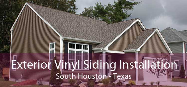 Exterior Vinyl Siding Installation South Houston - Texas