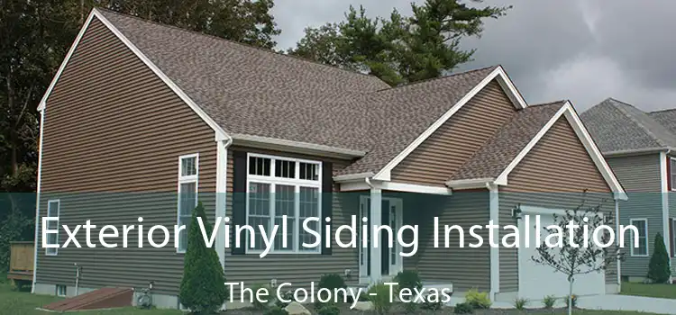 Exterior Vinyl Siding Installation The Colony - Texas