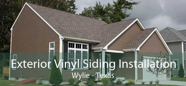 Exterior Vinyl Siding Installation Wylie - Texas