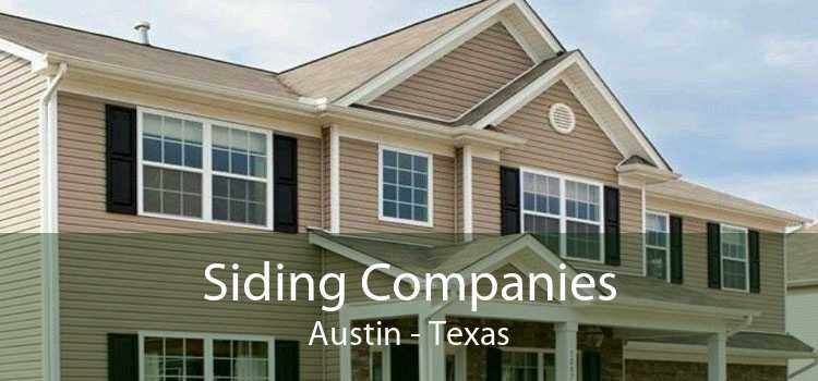 Siding Companies Austin - Texas