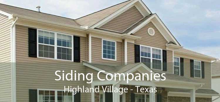 Siding Companies Highland Village - Texas