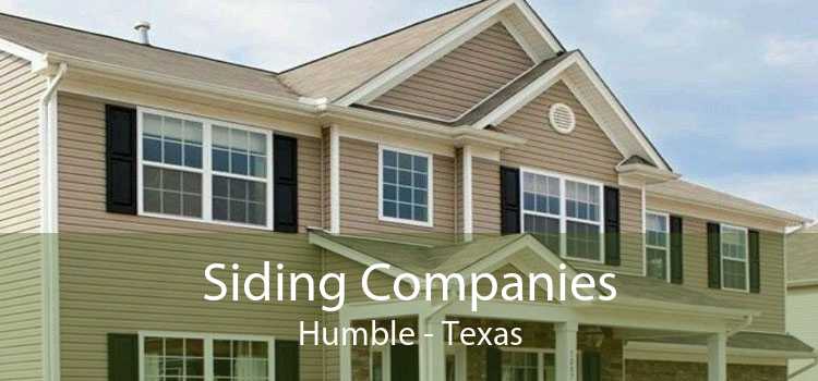 Siding Companies Humble - Texas