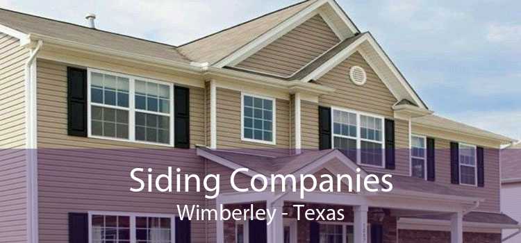 Siding Companies Wimberley - Texas