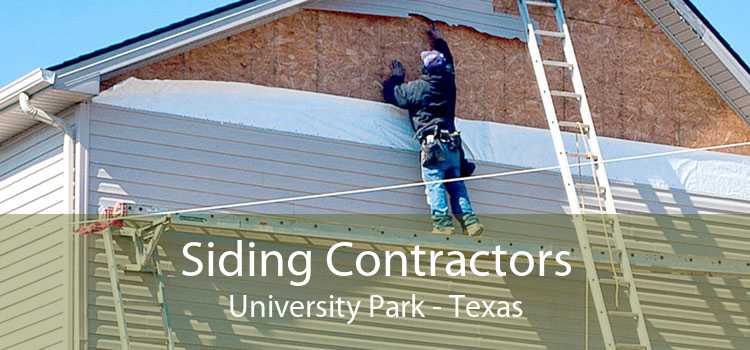 Siding Contractors University Park - Texas