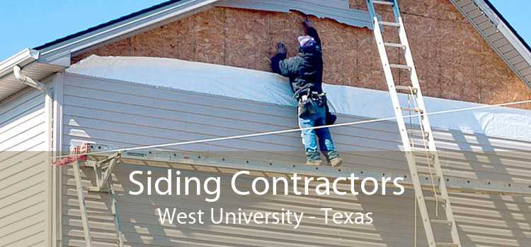 Siding Contractors West University - Texas