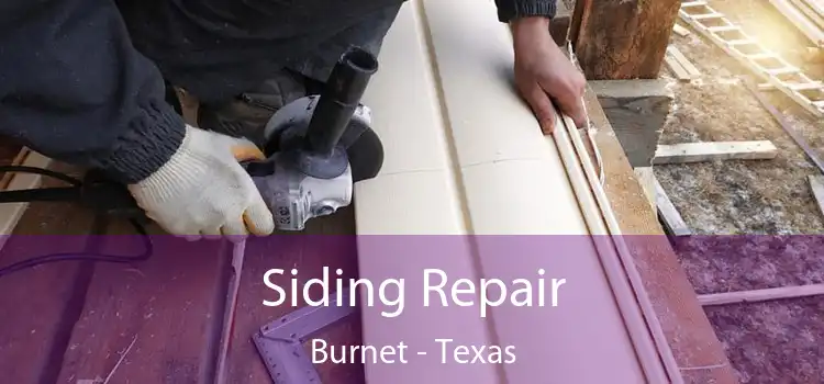 Siding Repair Burnet - Texas