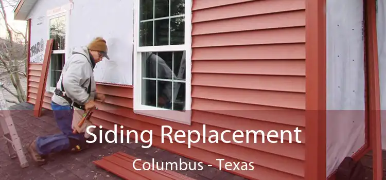 Siding Replacement Columbus - Texas