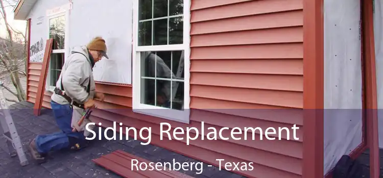 Siding Replacement Rosenberg - Texas