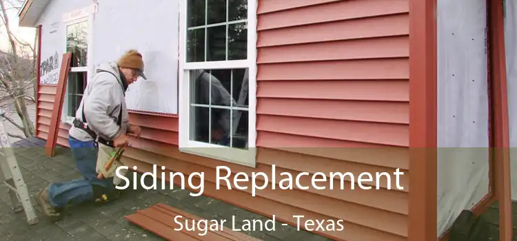 Siding Replacement Sugar Land - Texas