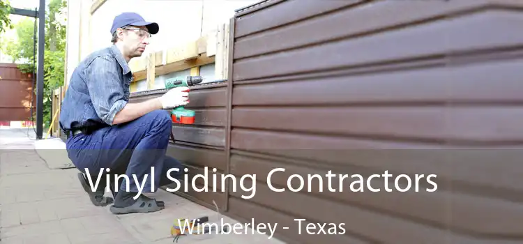 Vinyl Siding Contractors Wimberley - Texas