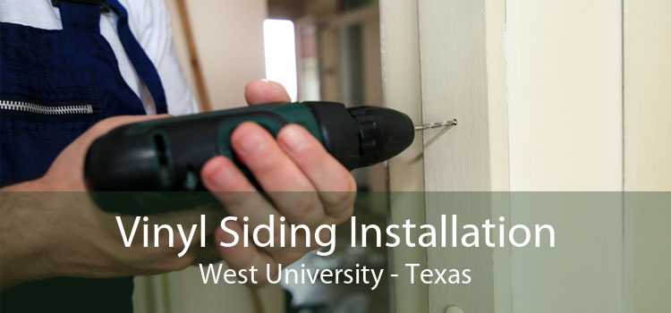 Vinyl Siding Installation West University - Texas