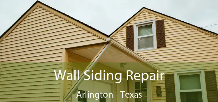Wall Siding Repair Arlington - Texas