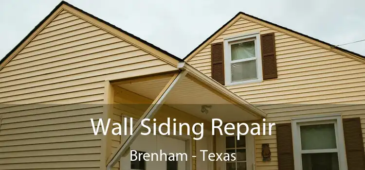 Wall Siding Repair Brenham - Texas