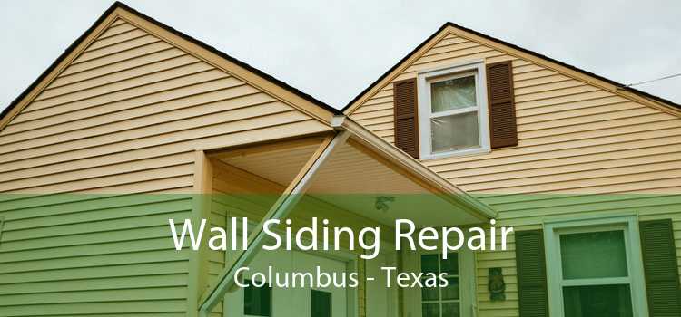 Wall Siding Repair Columbus - Texas