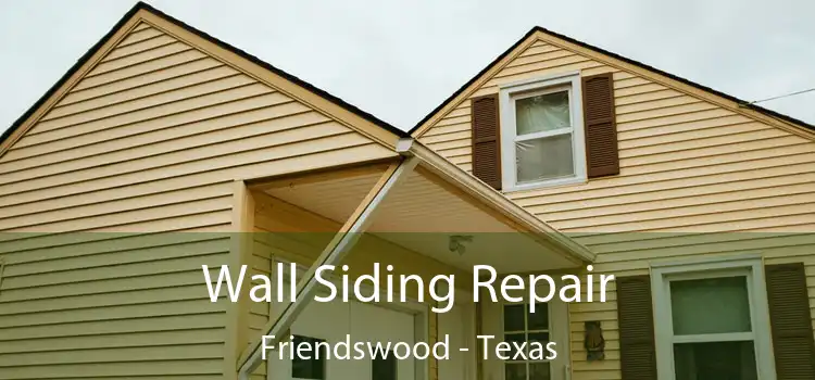Wall Siding Repair Friendswood - Texas
