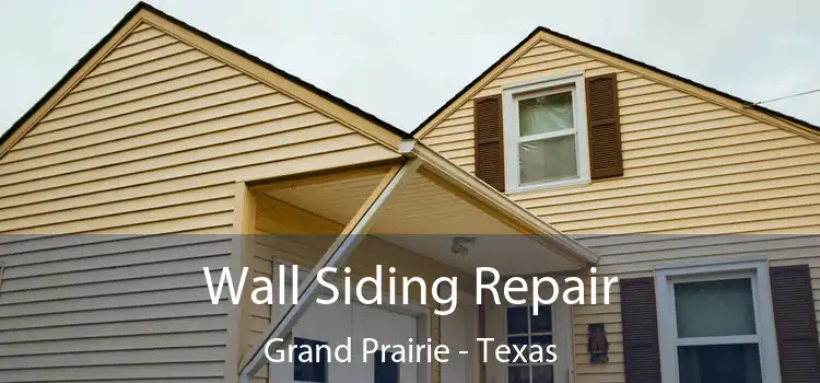 Wall Siding Repair Grand Prairie - Texas