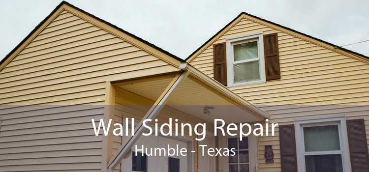 Wall Siding Repair Humble - Texas