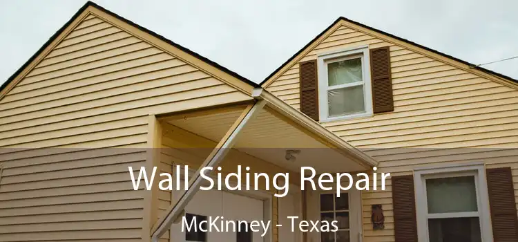 Wall Siding Repair McKinney - Texas
