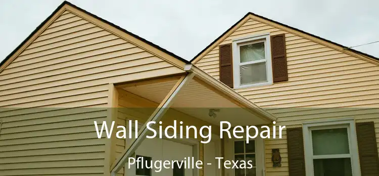 Wall Siding Repair Pflugerville - Texas
