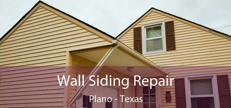 Wall Siding Repair Plano - Texas