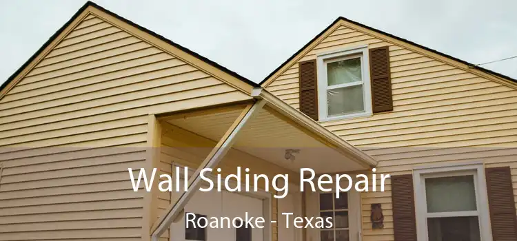 Wall Siding Repair Roanoke - Texas