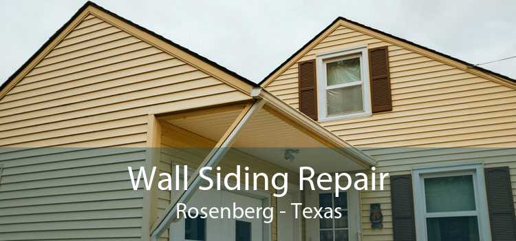 Wall Siding Repair Rosenberg - Texas