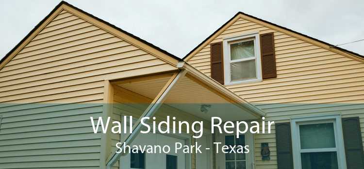 Wall Siding Repair Shavano Park - Texas