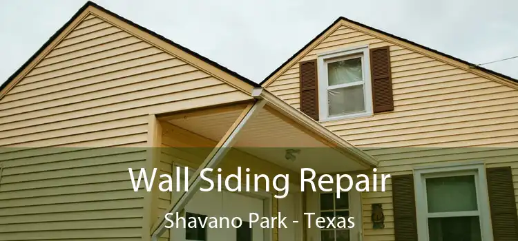 Wall Siding Repair Shavano Park - Texas