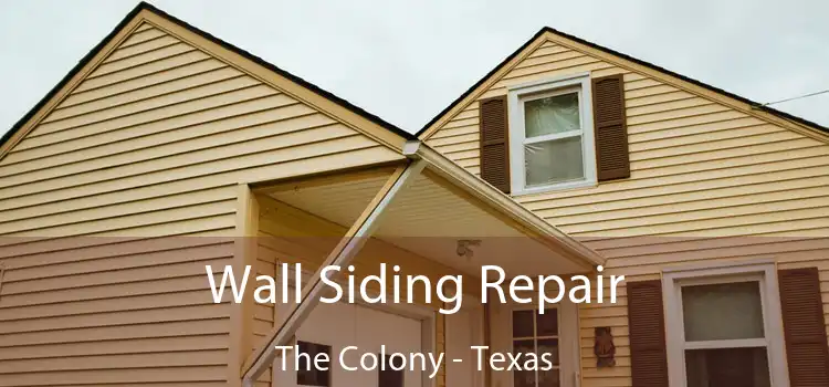 Wall Siding Repair The Colony - Texas