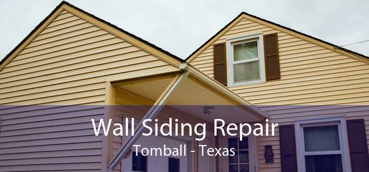 Wall Siding Repair Tomball - Texas