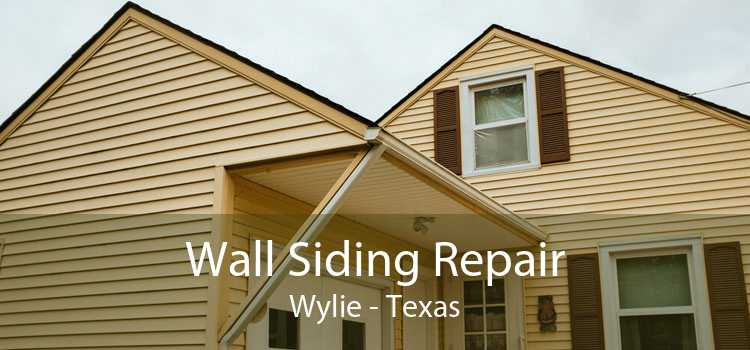 Wall Siding Repair Wylie - Texas